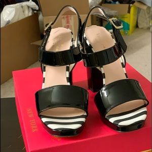NIB  KateSpadec Ankle strap Heel Sz 6